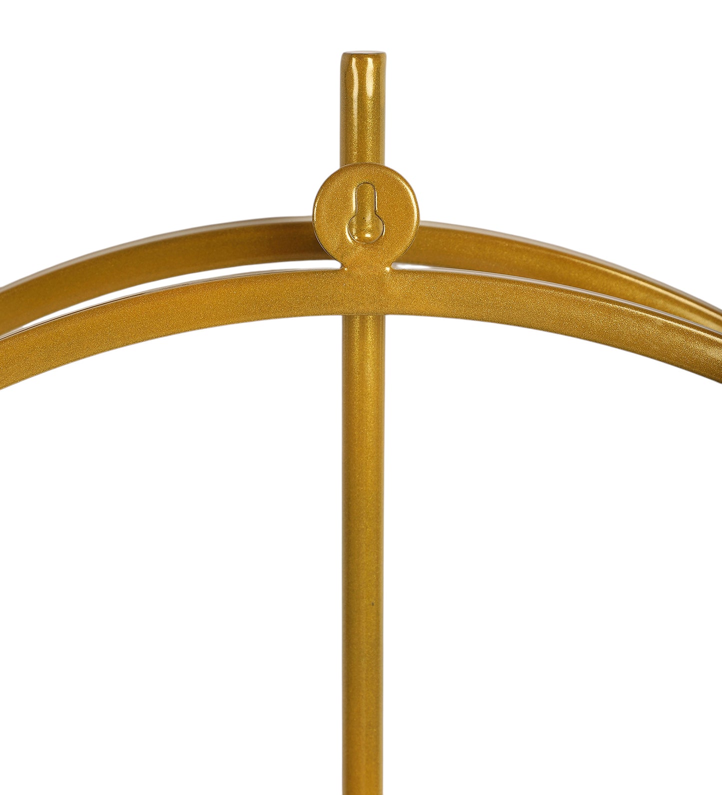 Gold Double Ring Wall Clock